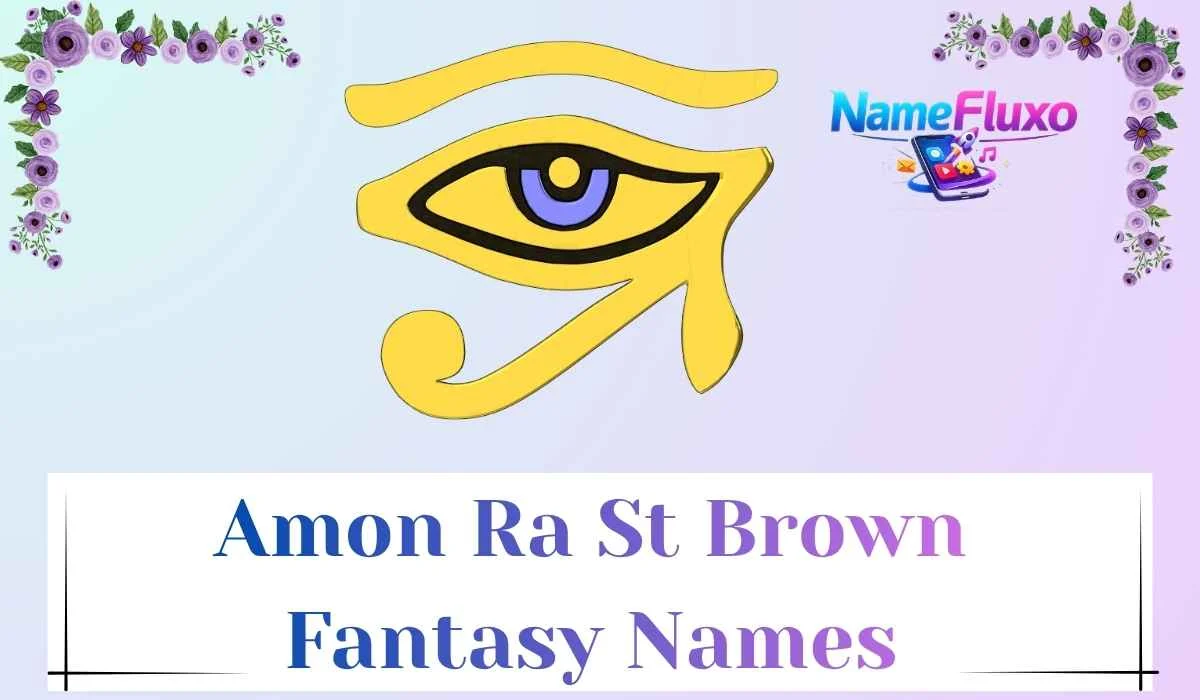 Amon Ra St Brown Fantasy Names
