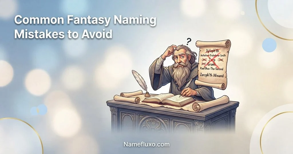 Common Fantasy Naming Mistakes to Avoid