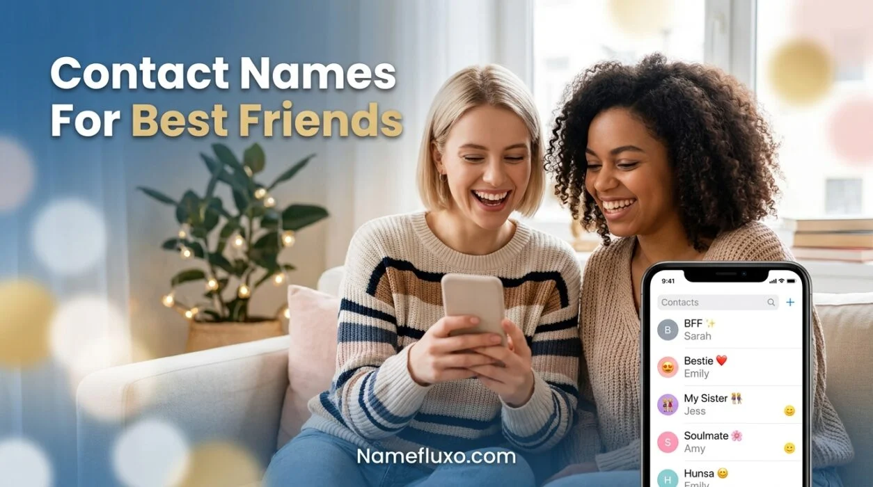 Contact Names For Best Friends