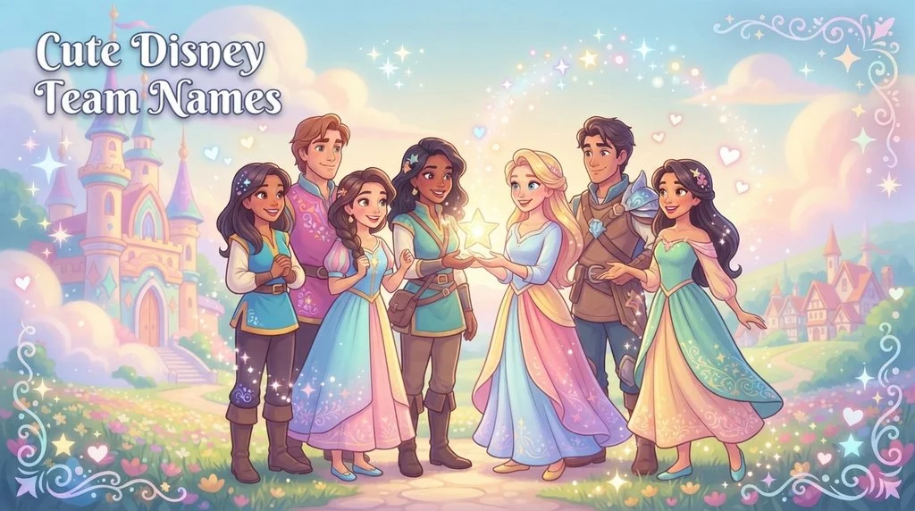 Cute Disney Team Names