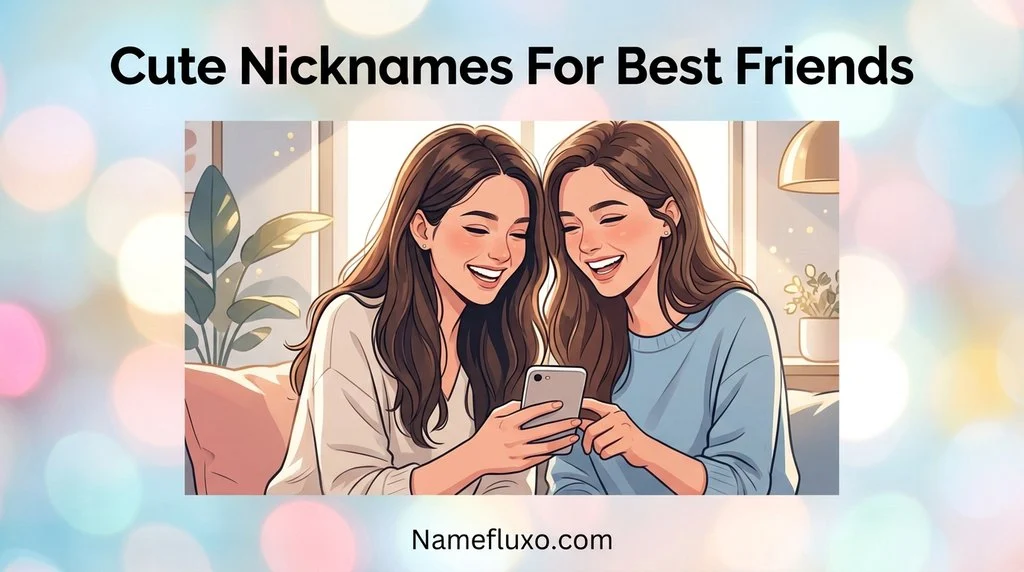 Cute Nicknames For Best Friends