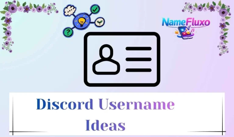 Discord Username Ideas