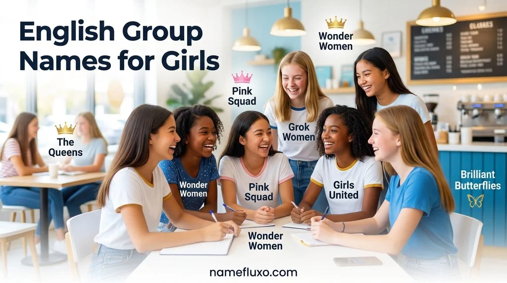 English Group Names for Girls