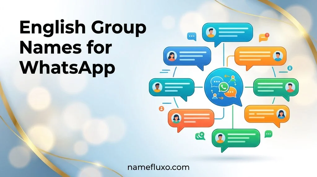 English Group Names for WhatsApp