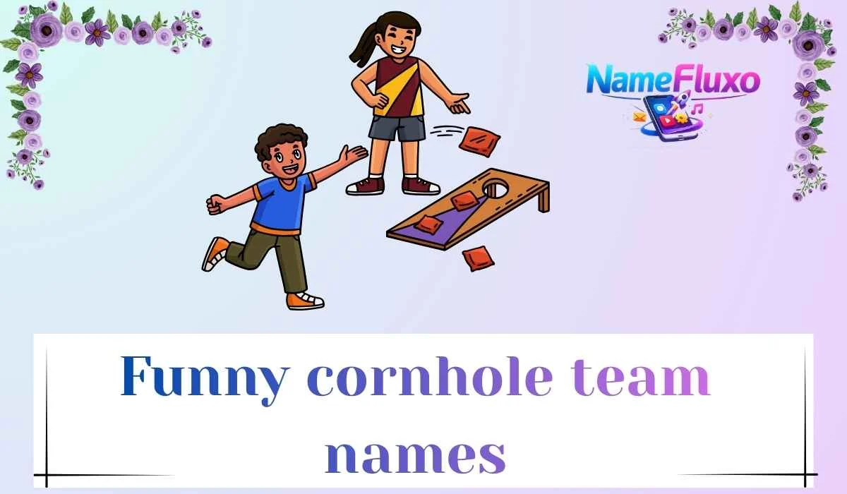 Funny cornhole team names