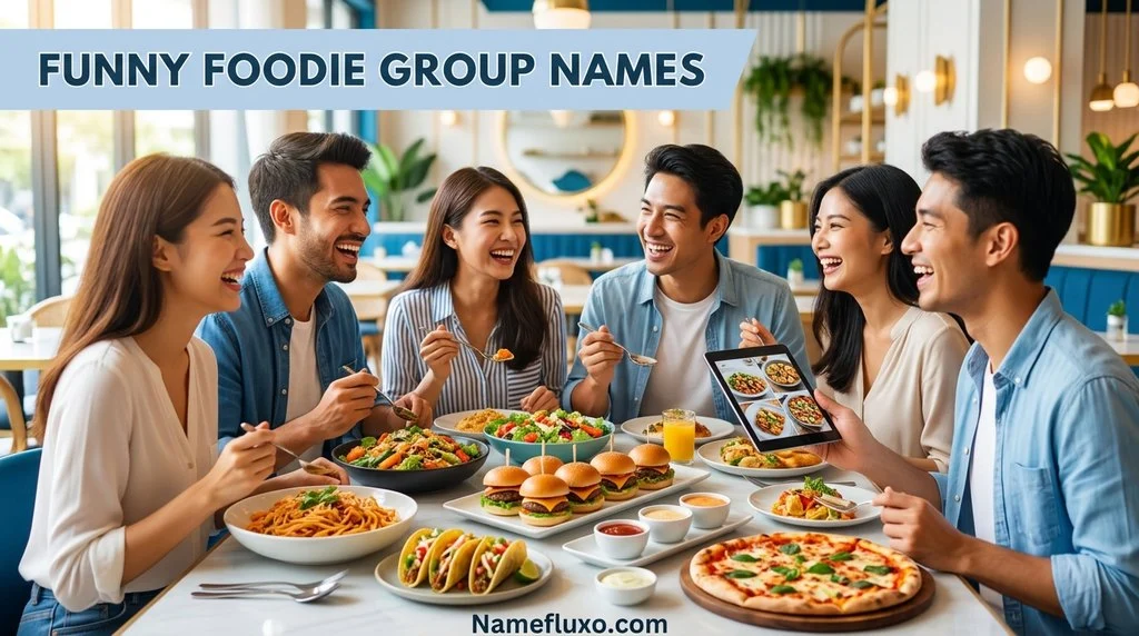 Funny Foodie Group Names
