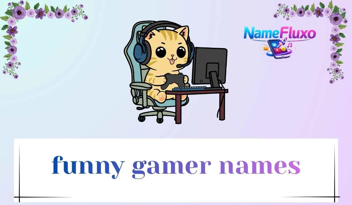 funny gamer names