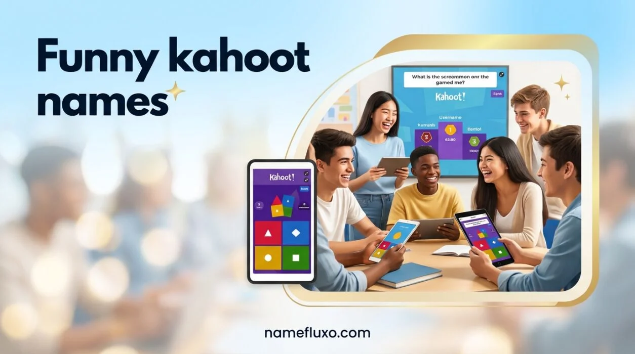 Funny kahoot names