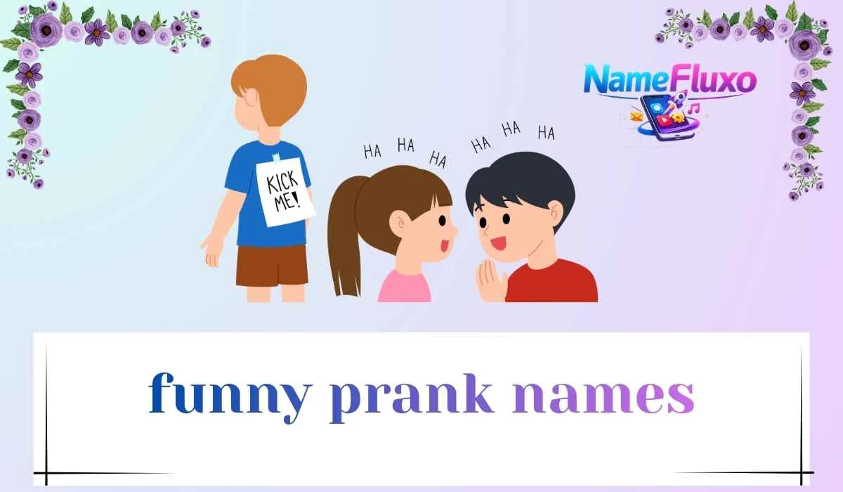 funny prank names