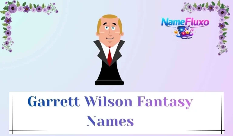 Garrett Wilson Fantasy Names