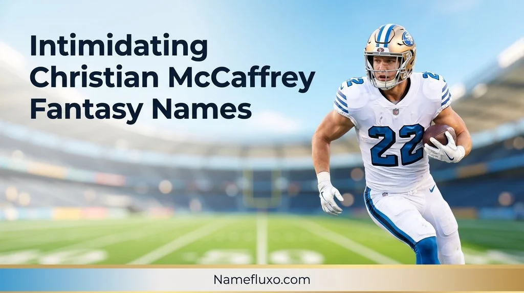 Intimidating Christian McCaffrey Fantasy Names