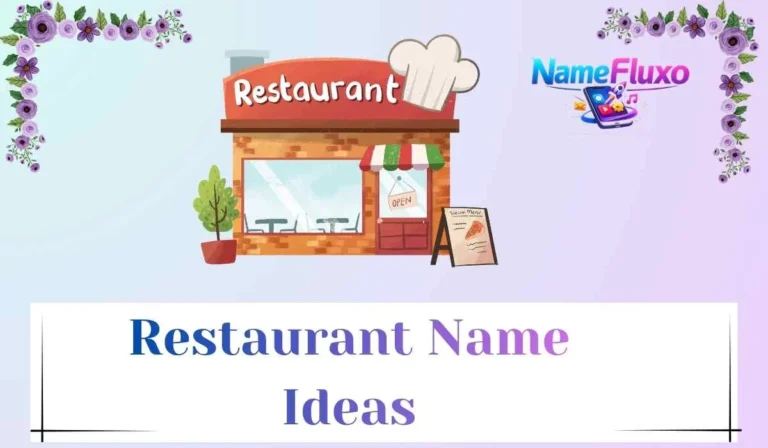 Restaurant Name Ideas