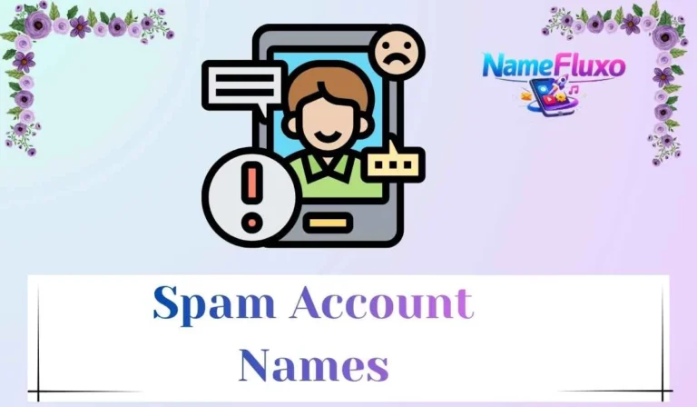 Spam Account Names
