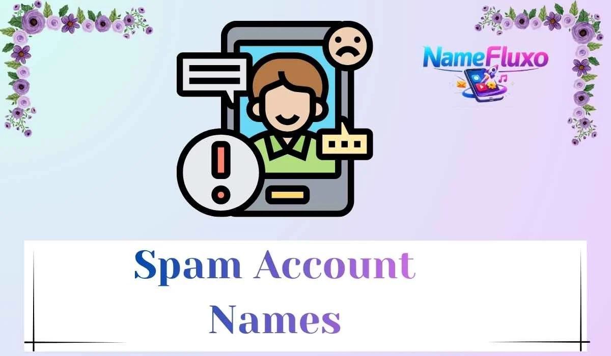 Spam Account Names