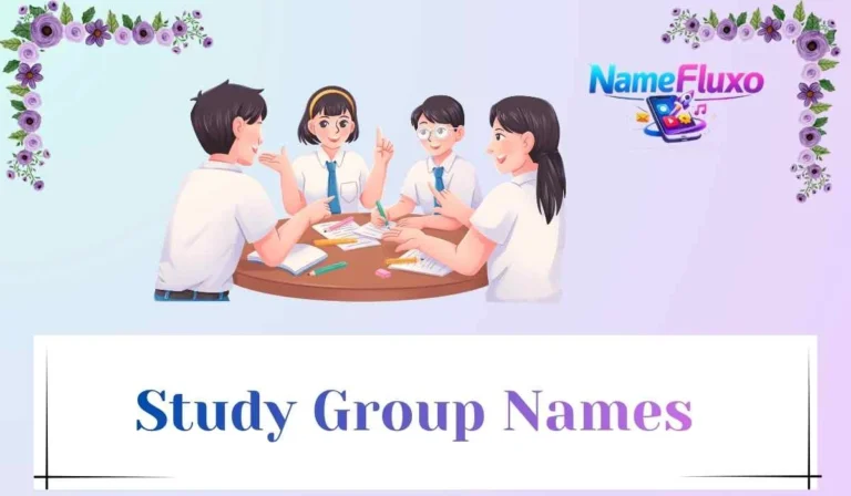 Study Group Names