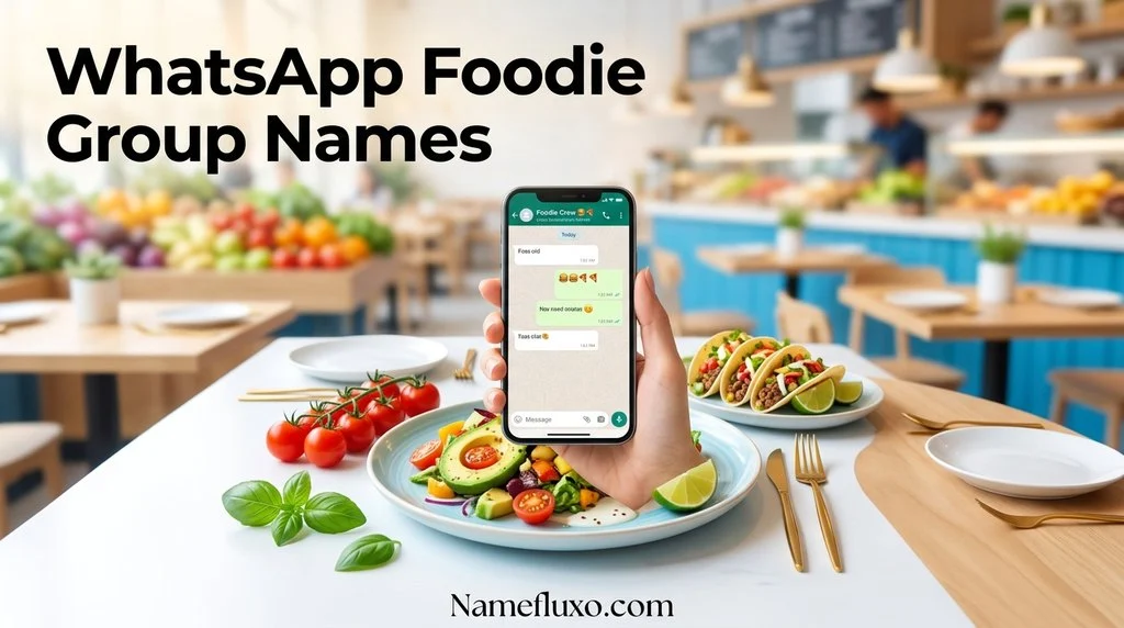 WhatsApp Foodie Group Names