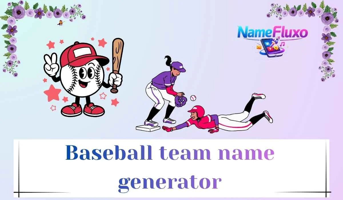 Baseball team name generator