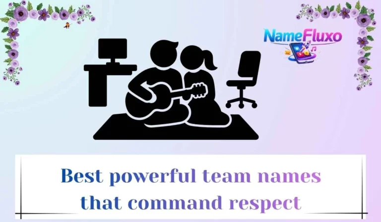 Best powerful team names that command respect