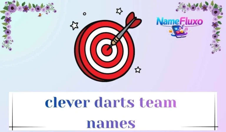 clever darts team names
