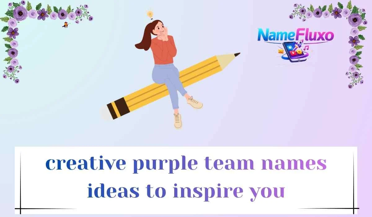 creative purple team names ideas to inspire you