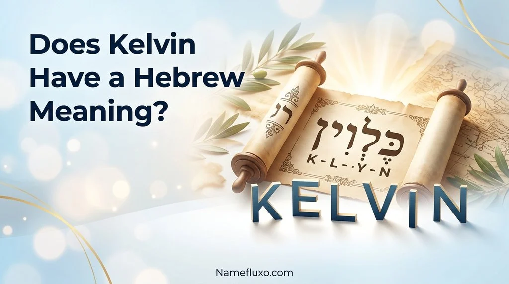 Does Kelvin Have a Hebrew Meaning?