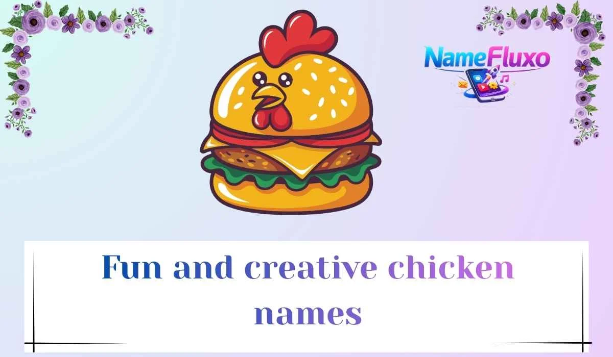 Fun and creative chicken names