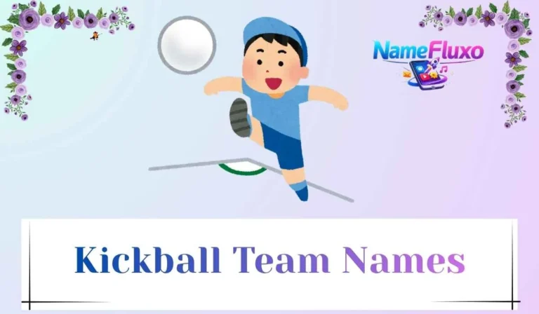 Kickball Team Names