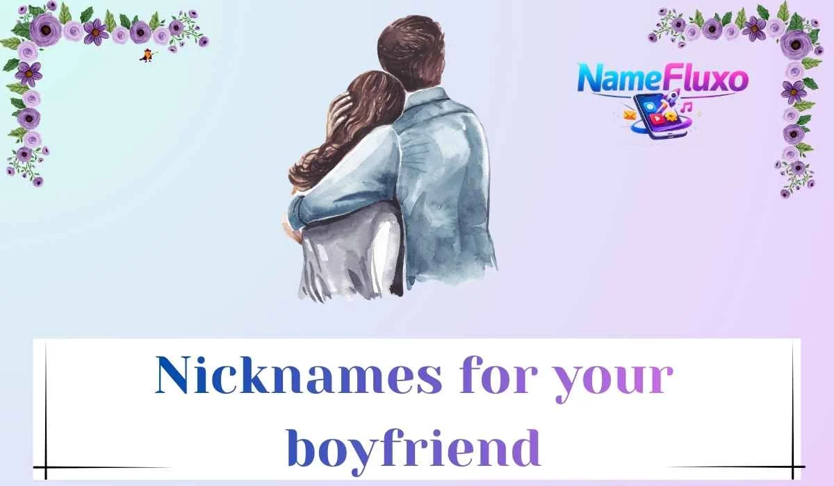 Nicknames for your boyfriend