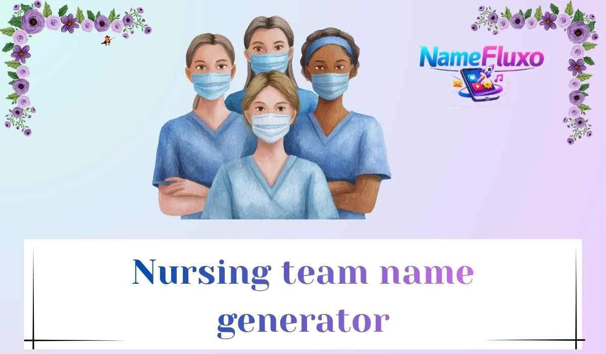 Nursing team name generator