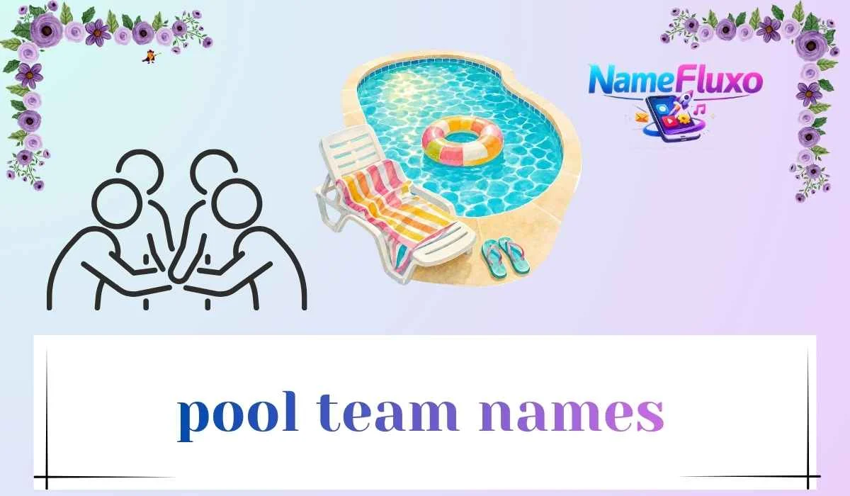 pool team names