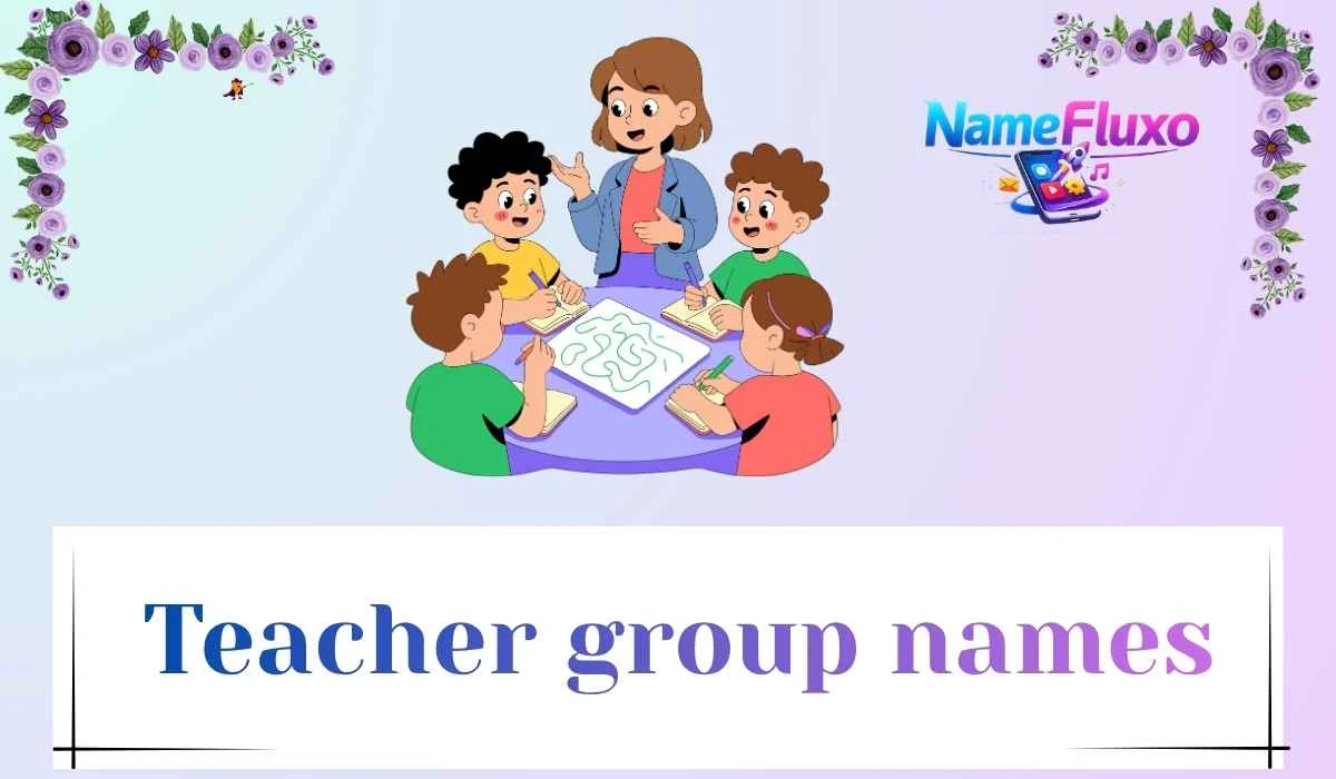 Teacher group names
