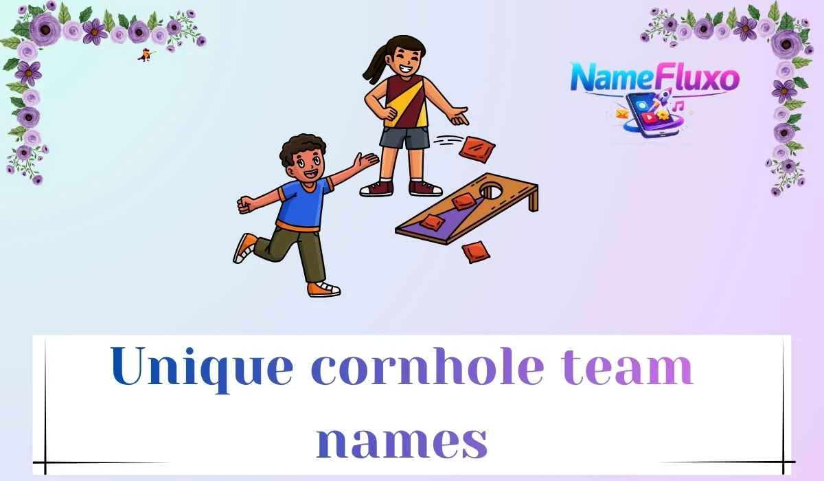 Unique cornhole team names