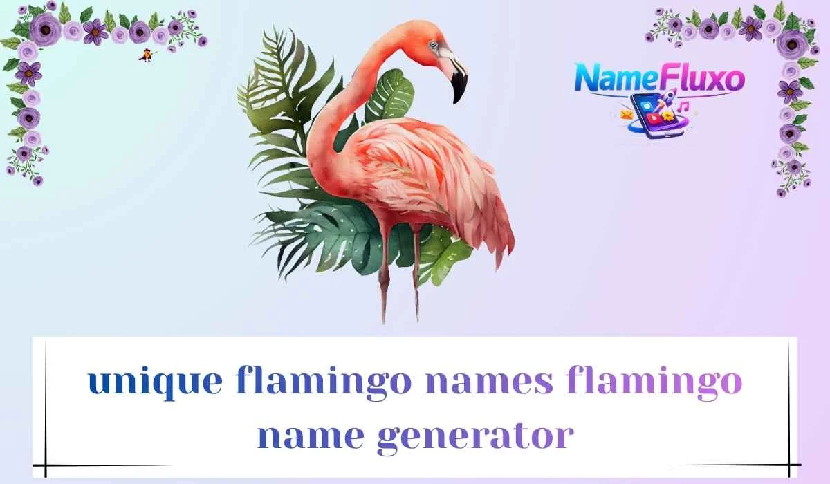 unique flamingo names flamingo name generator