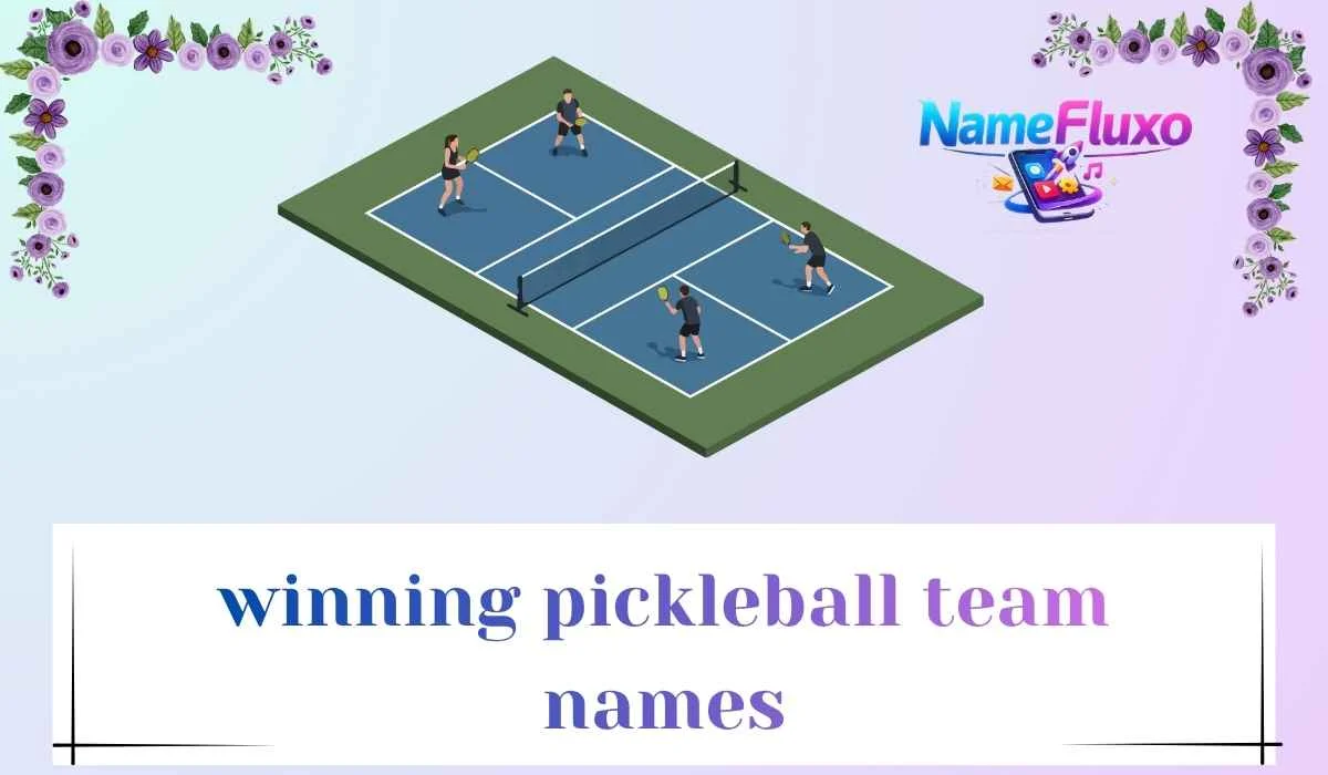 winning pickleball team names