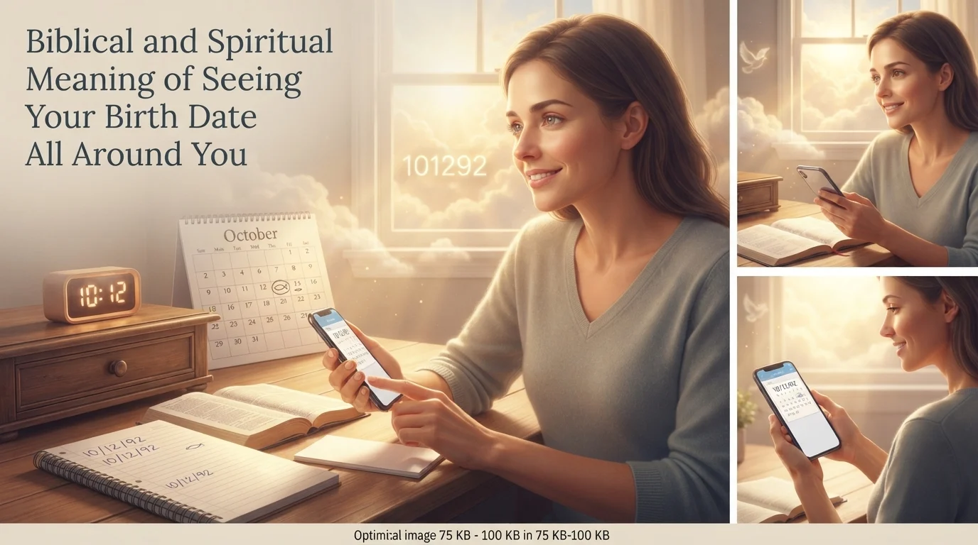 Biblical and Spiritual Meaning of Seeing Your Birth Date All Around You