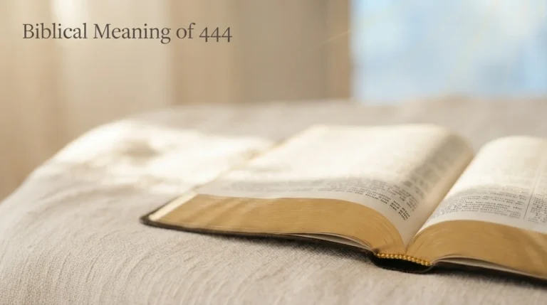 Biblical Meaning of 444