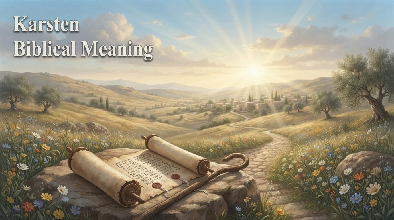 karsten biblical meaning
