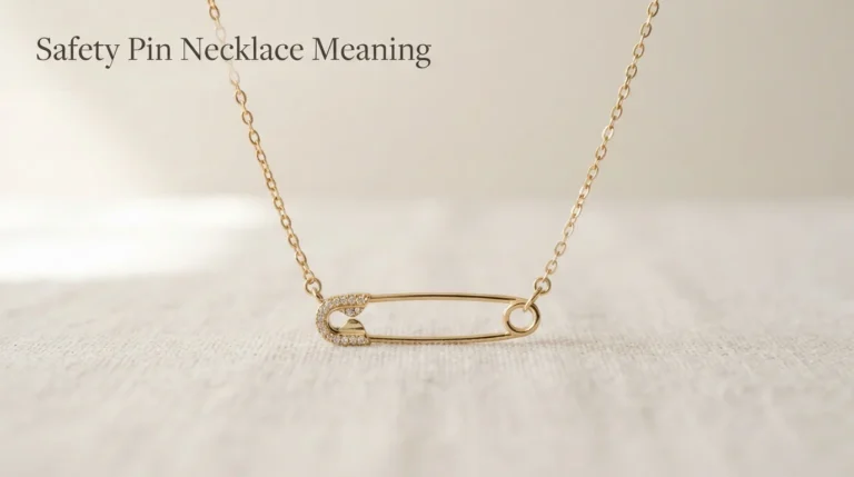 Safety Pin Necklace Meaning