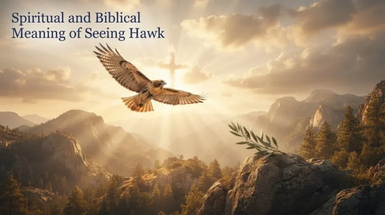Spiritual and Biblical Meaning of Seeing Hawk