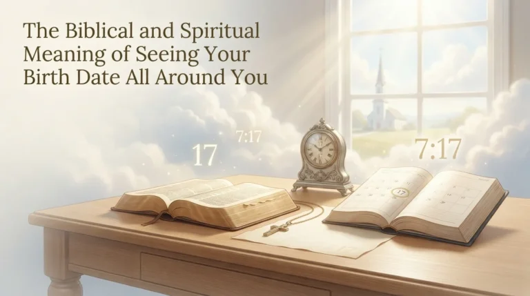The Biblical and Spiritual Meaning of Seeing Your Birth Date All Around You