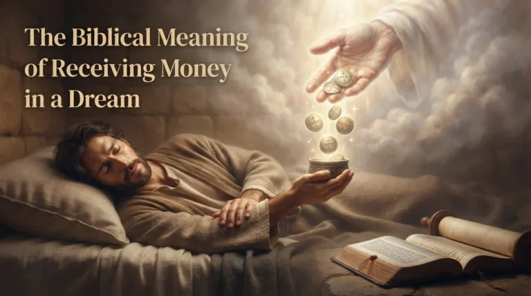 The Biblical Meaning of Receiving Money in a Dream