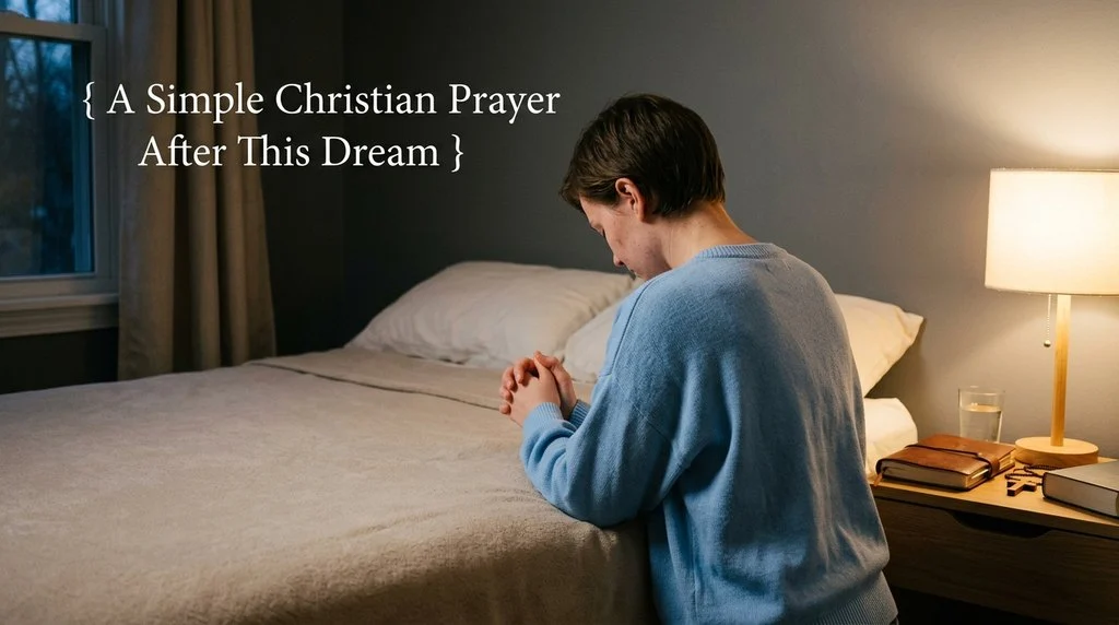 A Simple Christian Prayer After This Dream