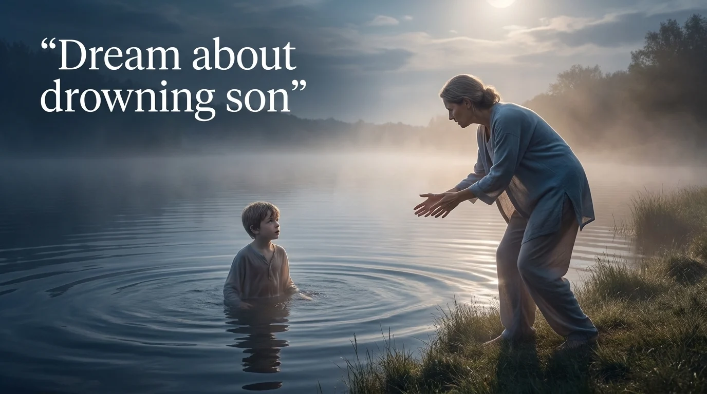 Dream about drowning son