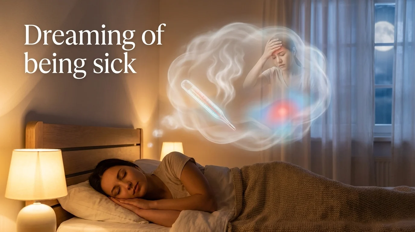 Dreaming of being sick