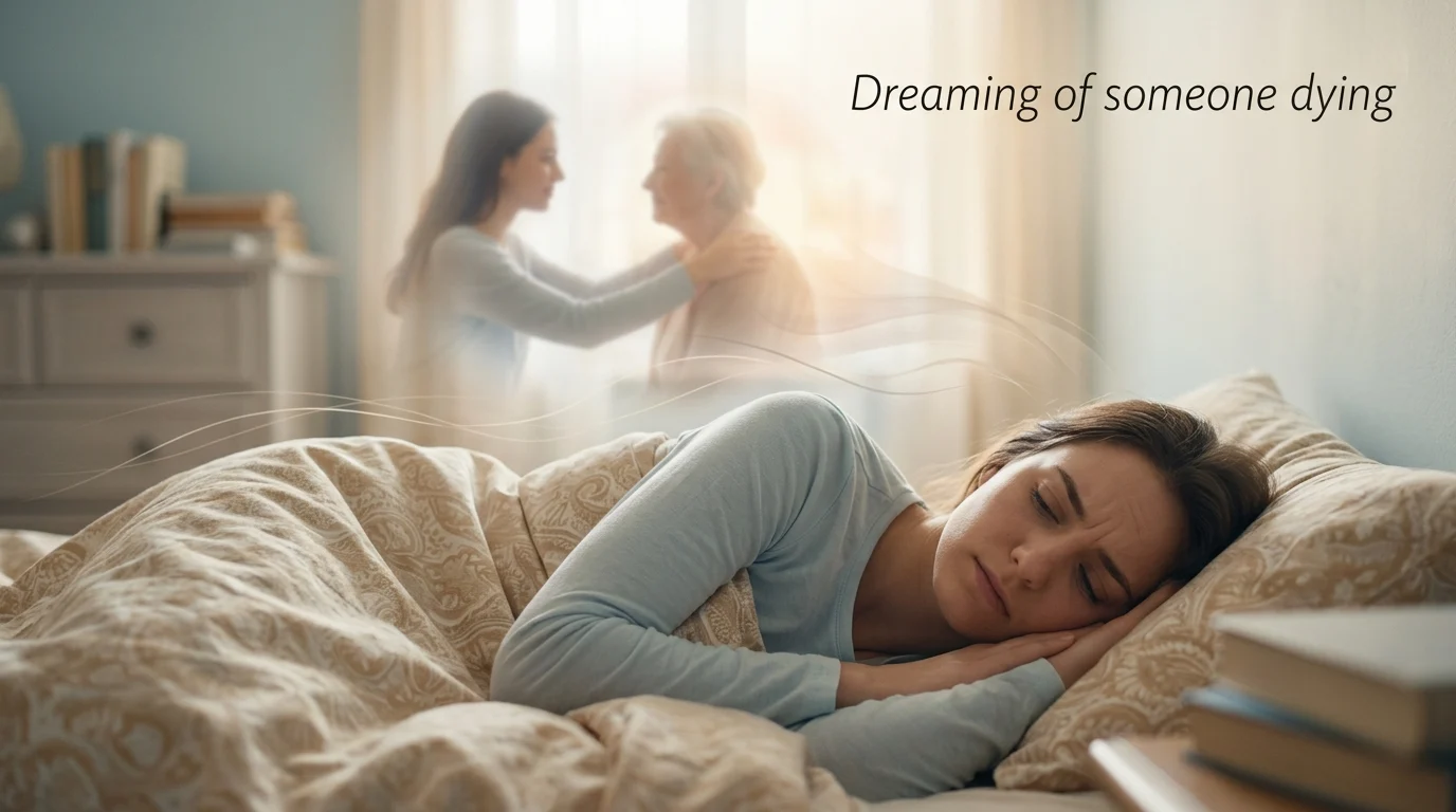Dreaming of someone dying