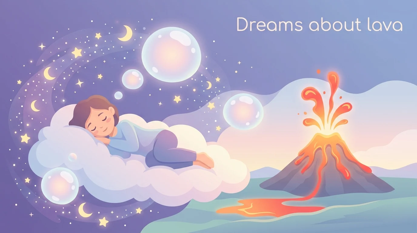 Dreams about lava