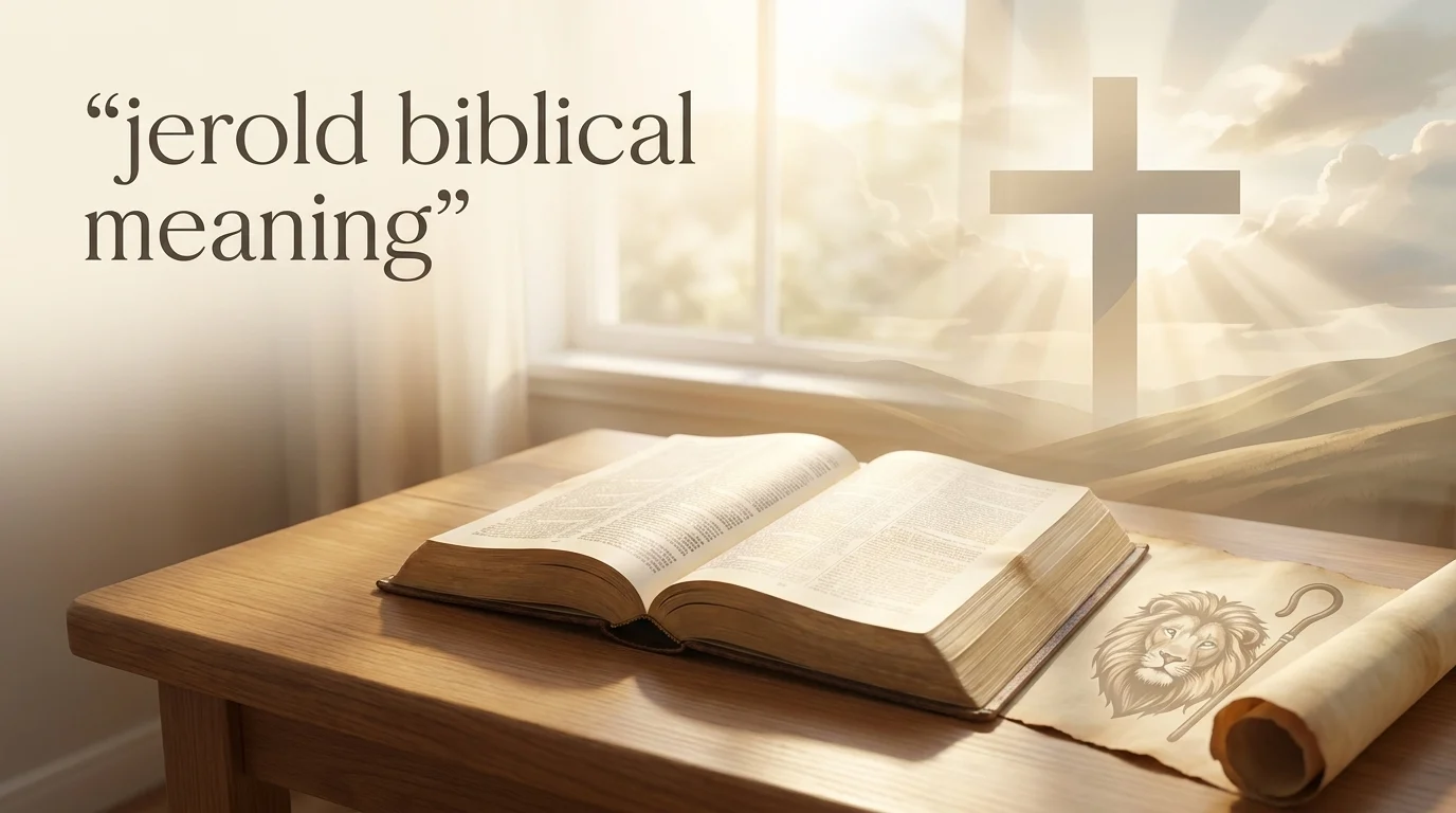 Jerold biblical meaning