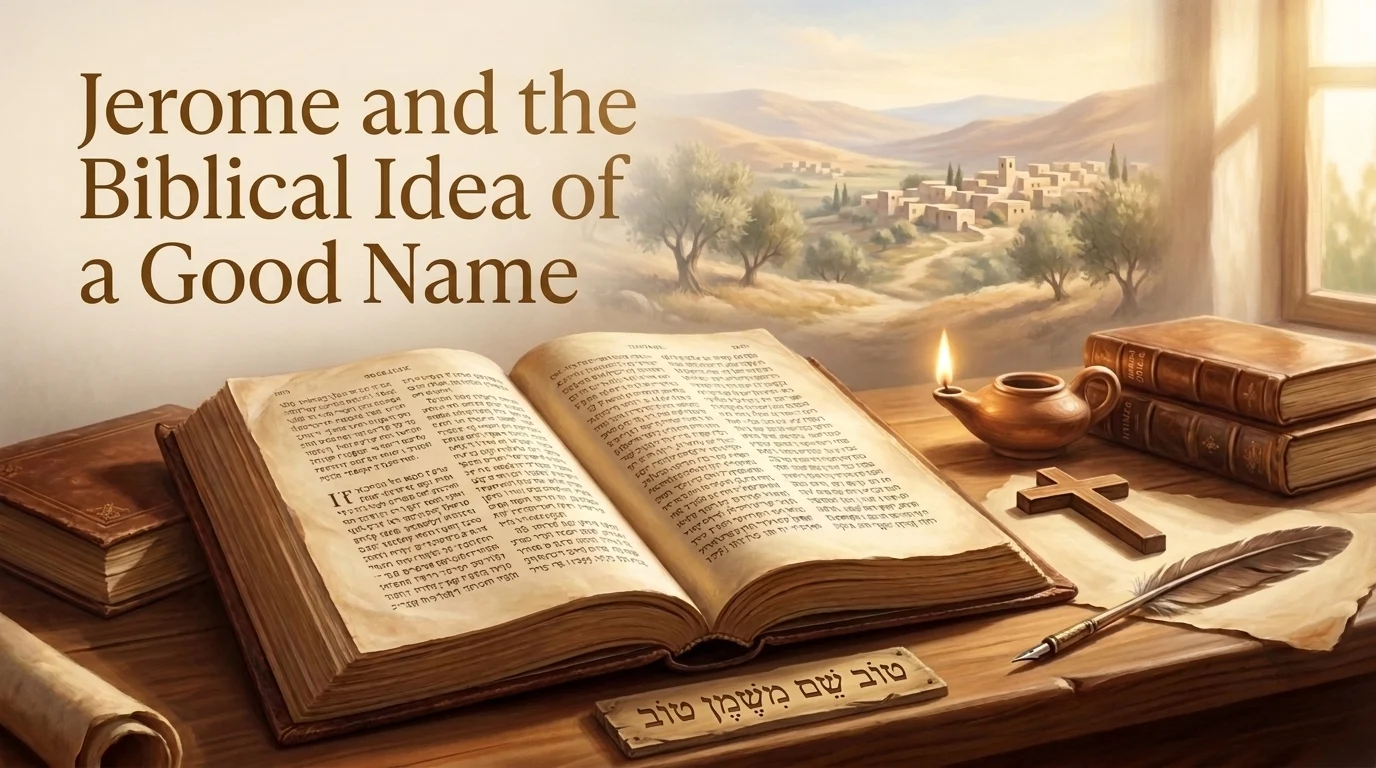 Jerome and the Biblical Idea of a Good Name