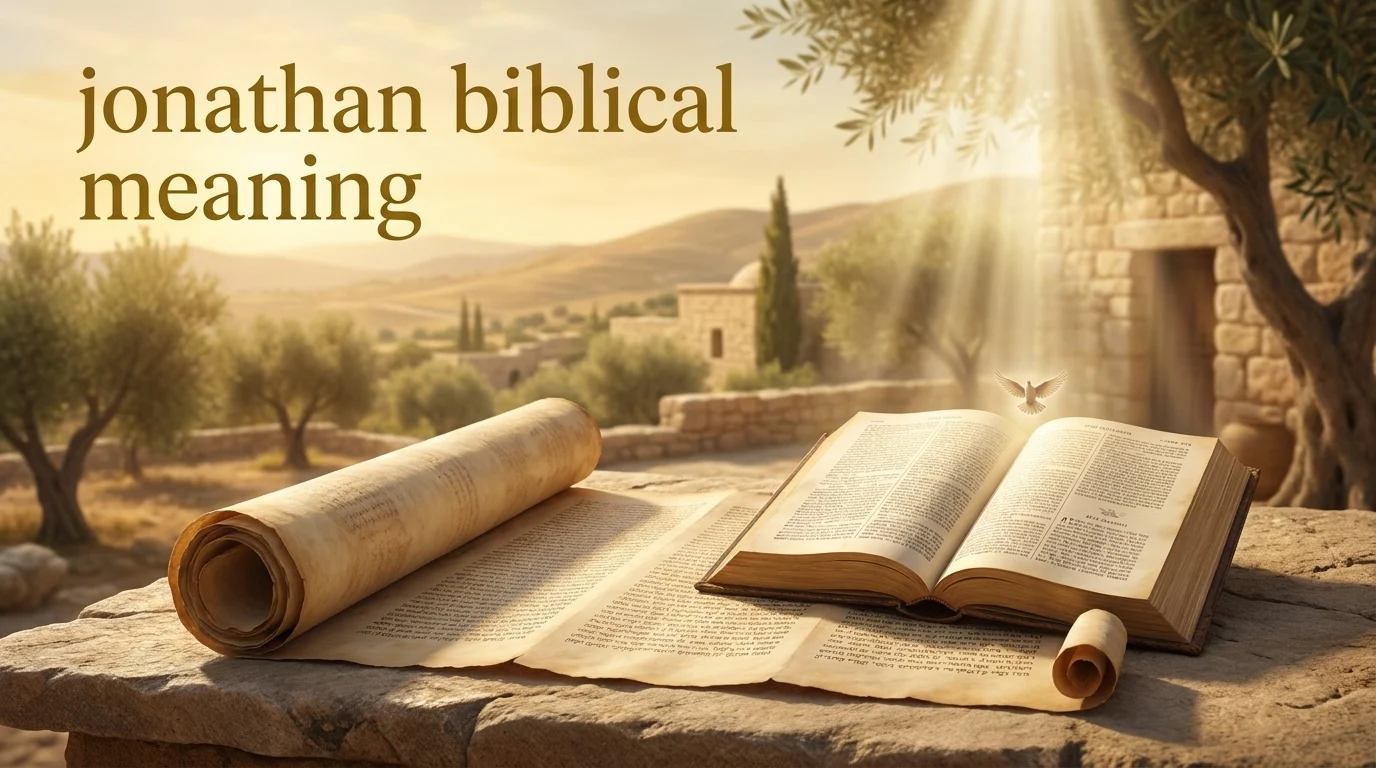 jonathan biblical meaning