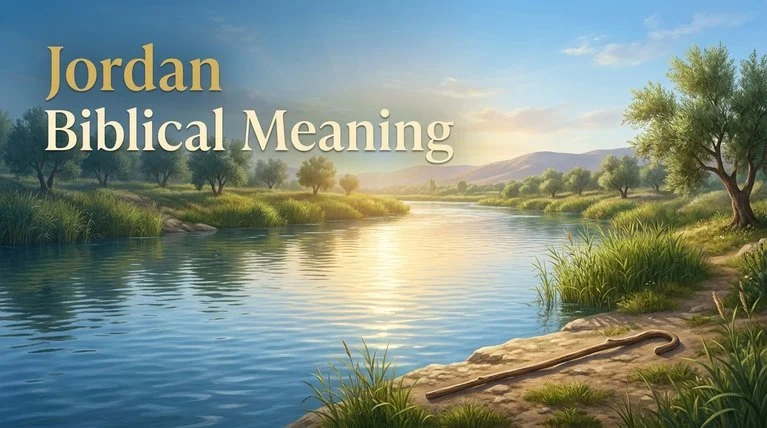 jordan biblical meaning
